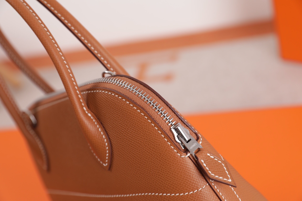 에르메스 볼리드27 골드브라운 은장 앱송